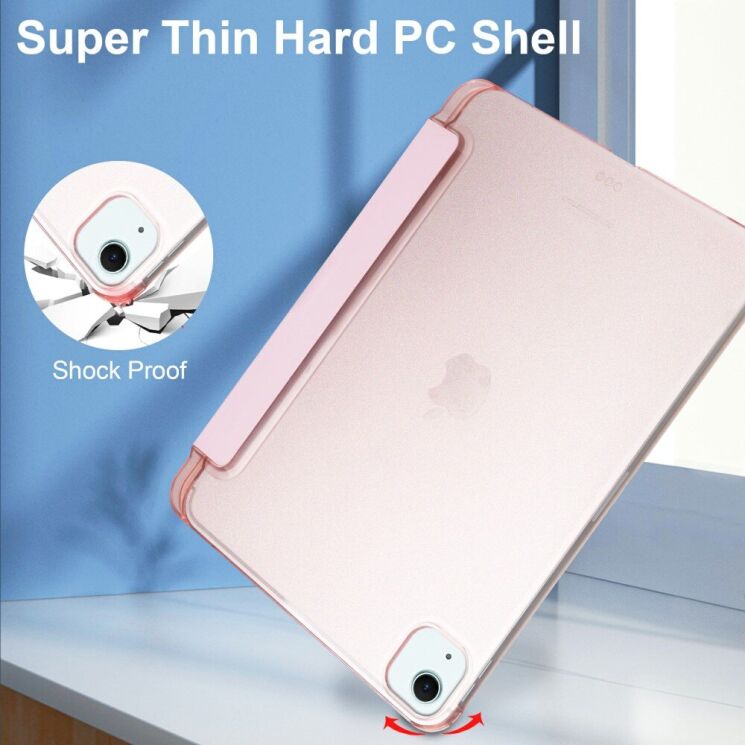 Захисний чохол Deexe Slim Cover для Apple iPad Air 11 M3/M2 (2025/2024) - Black: фото 6 з 7