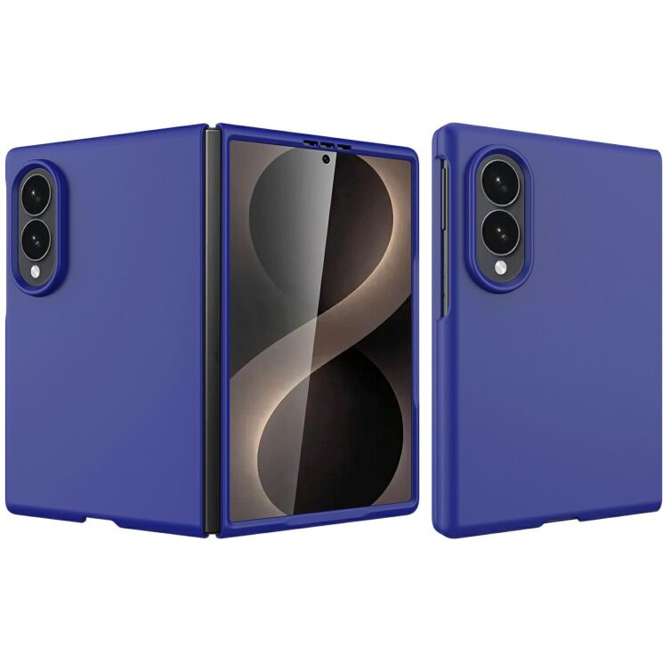 Захисний чохол Deexe Soft Touch Case (FF) для Samsung Galaxy Fold 8 - Shadow Blue (424517LL) Захисний чохол Deexe Soft Touch Case (FF) для Samsung Galaxy Fold 8 - Shadow Blue: фото 1 з 6