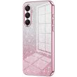 Защитный чехол Deexe Sparkles Cover для Samsung Galaxy A26 (A266) - Pink (371631P)