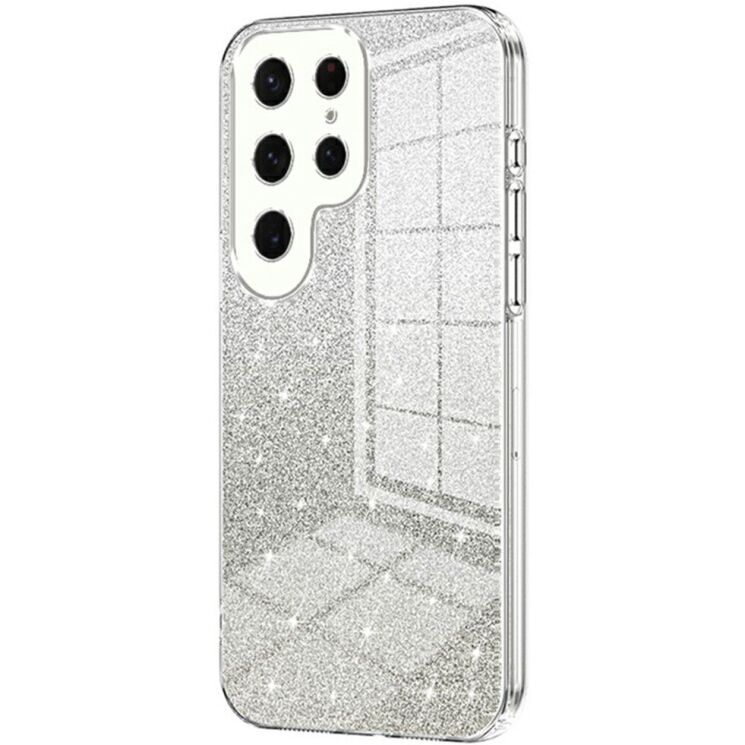 Защитный чехол Deexe Sparkles Cover для Samsung Galaxy S26 Ultra - Transparent: фото 1 из 6