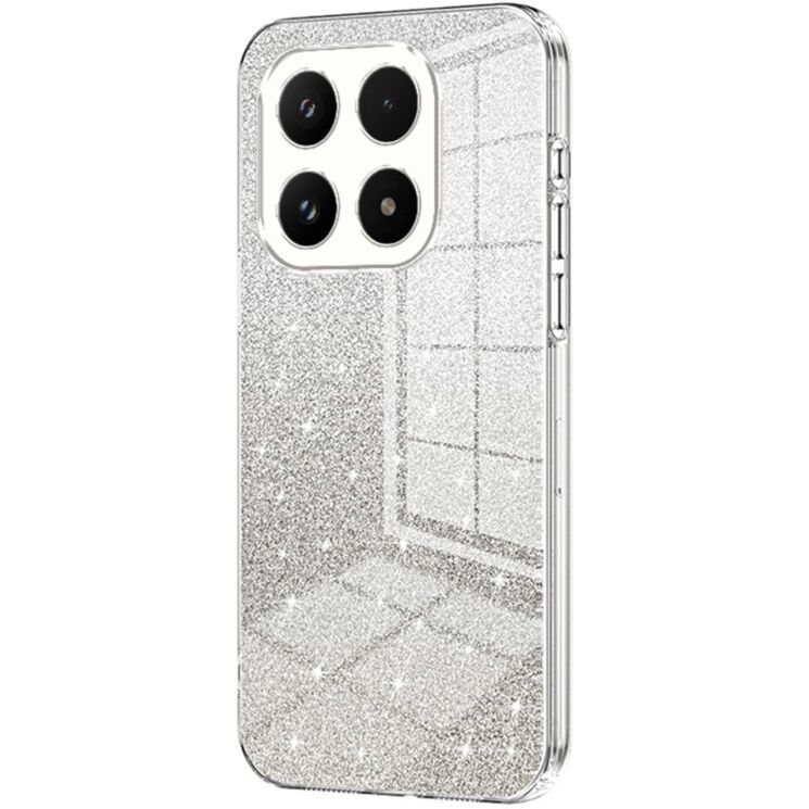 Защитный чехол Deexe Sparkles Cover для Xiaomi 17 - Transparent: фото 1 из 7