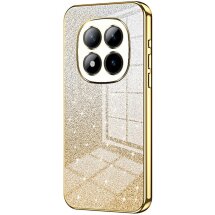Защитный чехол Deexe Sparkles Cover для Xiaomi Redmi Note 15 Pro Plus / Poco M8 Pro 5G - Gold: фото 1 из 7