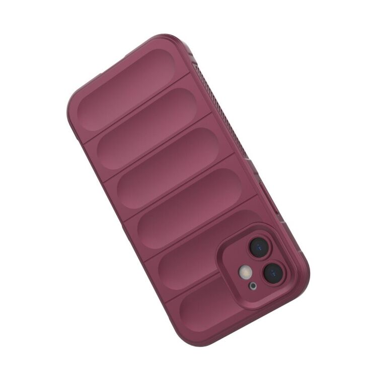 Защитный чехол Deexe Terra Case для Apple iPhone 12 - Wine Red: фото 3 из 8