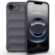 Защитный чехол Deexe Terra Case для Apple iPhone 16e - Dark Grey (376480DH). Фото 1 из 9