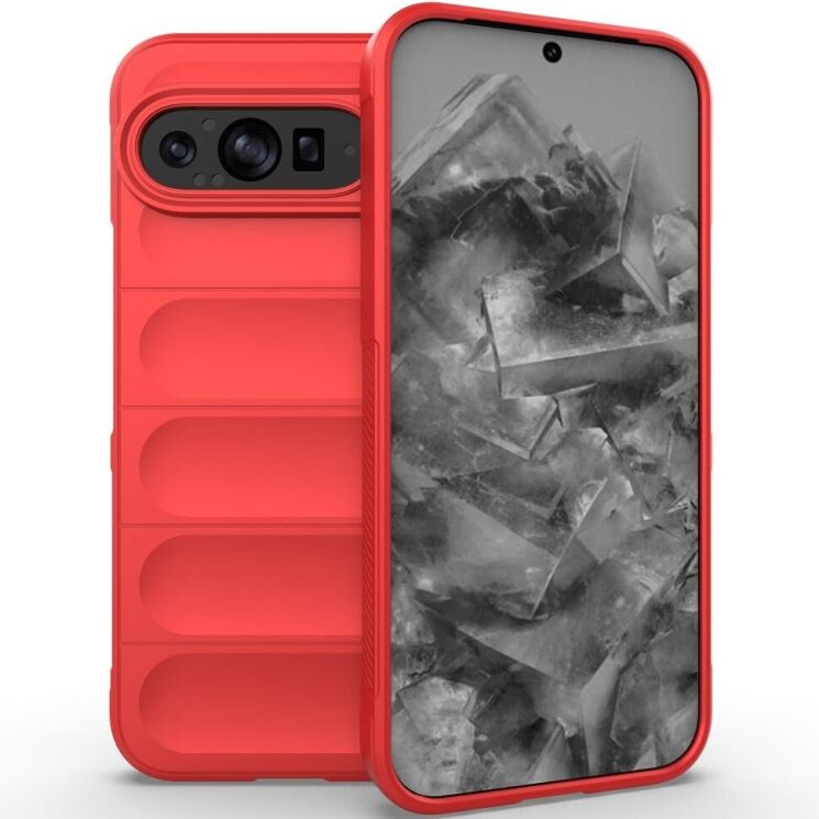 Защитный чехол Deexe Terra Case для Google Pixel 9 Pro XL - Red: фото 1 из 7