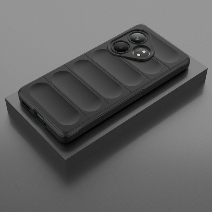 Захисний чохол Deexe Terra Case для Realme GT Neo 6 SE / GT 6T - Black: фото 4 з 8