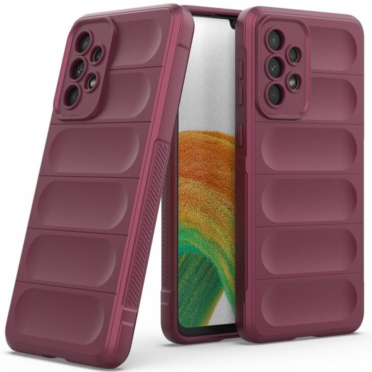 Защитный чехол Deexe Terra Case для Samsung Galaxy A33 (A336) - Wine Red: фото 2 из 7