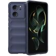 Защитный чехол Deexe Terra Case для Xiaomi 13T / 13T Pro - Dark Blue (338475DB)