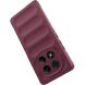 Защитный чехол Deexe Terra Case для Xiaomi Redmi Note 14 Pro - Wine Red (373513WR). Фото 2 из 6