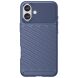 Захисний чохол Deexe Thunder Series для Apple iPhone 16 Plus - Blue (360601L). Фото 2 з 8