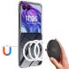 Защитный чехол Deexe UltraThin MagSafe (FF) для Motorola Razr 60 Ultra - Transparent (380403T). Фото 3 из 7