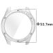 Захисний чохол Deexe Watch Case для Garmin Fenix 8 (51mm) - Black / Orange (367202BO). Фото 7 з 7
