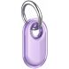 Защитный чехол Deexe Waterproof Crystal для Samsung Galaxy SmartTag 2 - Transparent Purple (422503TV). Фото 1 из 6