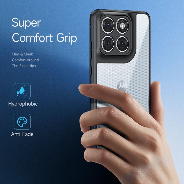 Защитный чехол DUX DUCIS Aimo Series для Motorola Edge 70 Fusion - Black: фото 4 из 9