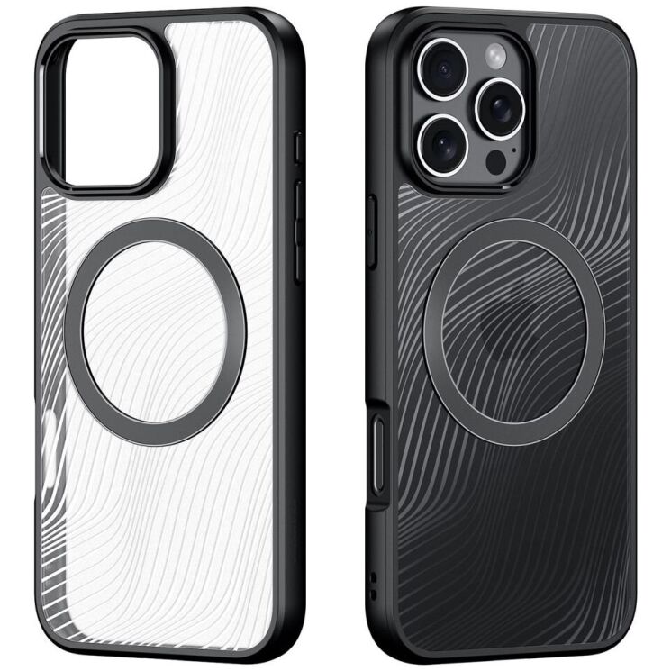 Защитный чехол DUX DUCIS Aimo Series Magnetic (FP) для Apple iPhone 16 Pro - Black: фото 2 из 14