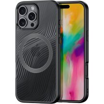Защитный чехол DUX DUCIS Aimo Series Magnetic (FP) для Apple iPhone 16 Pro - Black: фото 1 из 14