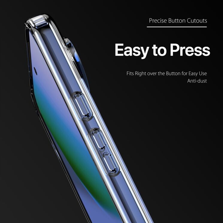 Защитный чехол DUX DUCIS Clin Series для Google Pixel 11 Pro XL - Clear: фото 4 из 11