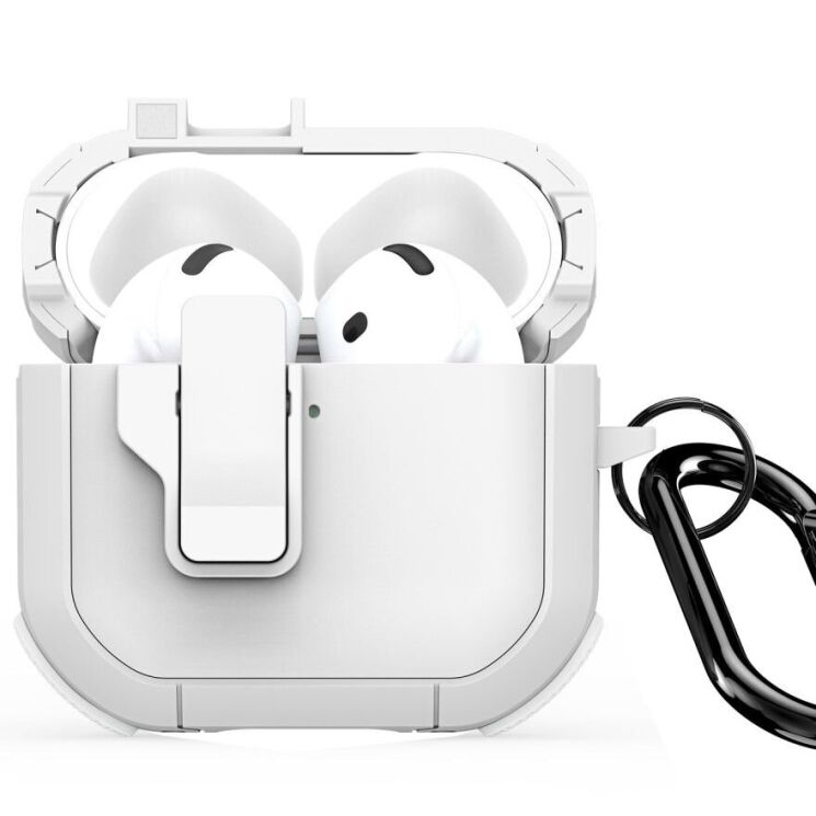 Защитный чехол DUX DUCIS PECP Series для Apple AirPods 4 - White: фото 2 из 11