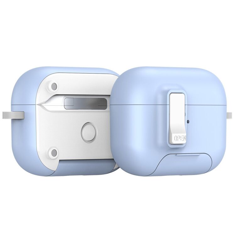 Защитный чехол DUX DUCIS PECQ Series для Apple AirPods Pro 2 - Blue / White: фото 1 из 16