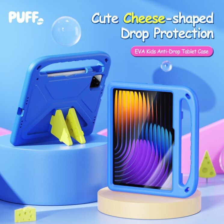 Защитный чехол DUX DUCIS Puff Series для Xiaomi Pad 7 / 7 Pro - Blue: фото 3 из 10