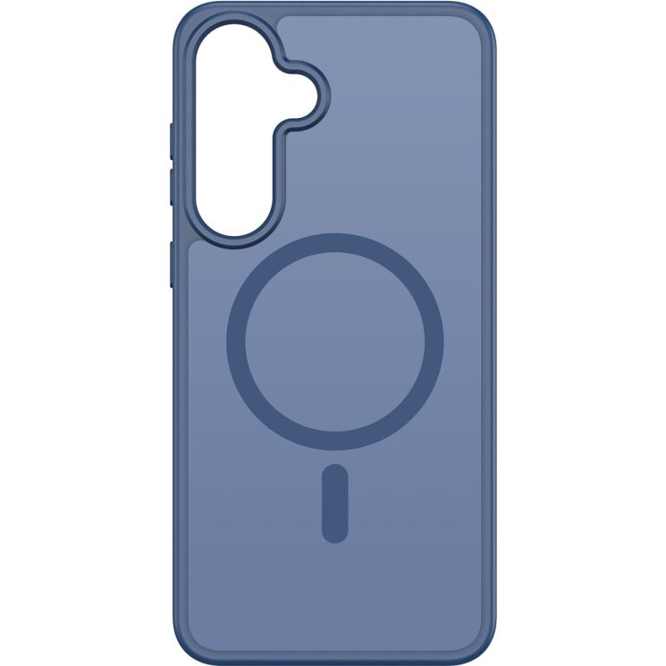 Защитный чехол DUX DUCIS Yind Series MagSafe для Samsung Galaxy S26 FE / S25 FE (S731) - Dark Blue: фото 3 из 9