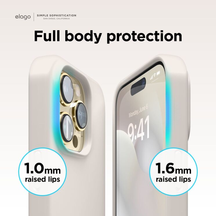 Захисний чохол Elago Silicone Case для Apple iPhone 14 Pro Max - Yellow: фото 5 з 7