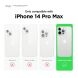 Захисний чохол Elago Silicone Case для Apple iPhone 14 Pro Max - Yellow (306839Y). Фото 2 з 7
