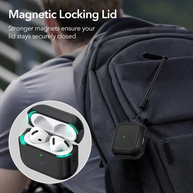 Защитный чехол ESR Orbit Halolock для Apple AirPods 4 (4894240228883) - Purple: фото 3 из 7