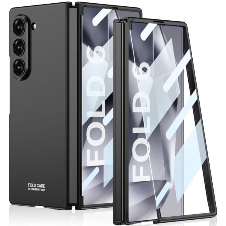 Защитный чехол GKK Super Slim для Samsung Galaxy Fold 6 - Black: фото 1 из 7
