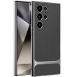 Защитный чехол GKK Woven Pattern для Samsung Galaxy S24 Ultra (S928) - Grey (375812H)