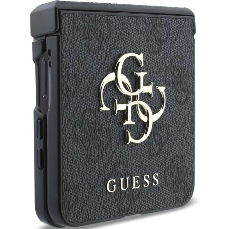 Захисний чохол Guess Big 4G Logo для Samsung Galaxy Flip 8 (GUHCZF84GMGGR) - Black: фото 2 з 7