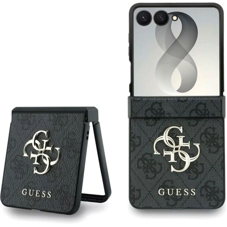 Захисний чохол Guess Big 4G Logo для Samsung Galaxy Flip 8 (GUHCZF84GMGGR) - Black: фото 1 з 7