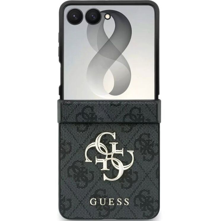 Захисний чохол Guess Big 4G Logo для Samsung Galaxy Flip 8 (GUHCZF84GMGGR) - Black: фото 3 з 7