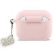 Защитный чехол Guess Silicone 4G Charm для AirPods Pro 3 (GUAP3LECG4P) - Pink (390168P). Фото 2 из 4