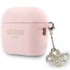 Защитный чехол Guess Silicone 4G Charm для AirPods Pro 3 (GUAP3LECG4P) - Pink (390168P). Фото 3 из 4