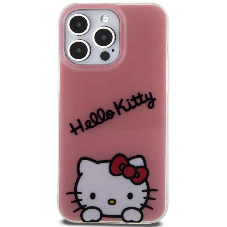 Защитный чехол Hello Kitty IML Daydreaming для Apple iPhone 15 Pro Max - Pink: фото 2 из 4