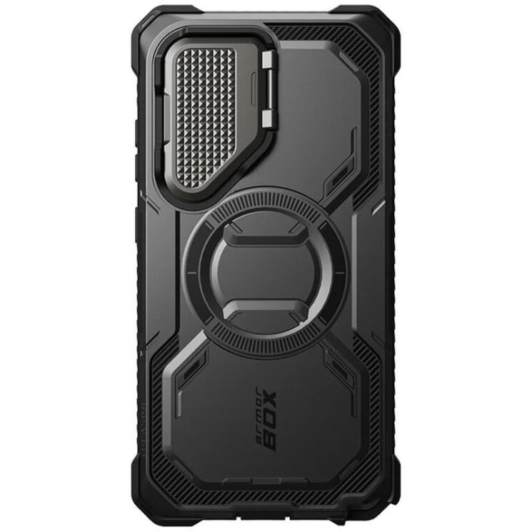 Захисний чохол i-Blason Armorbox Mag by Supcase для Samsung Galaxy S25 Ultra (S938) 843439156524 - Black: фото 3 з 12