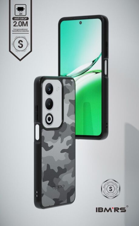 Захисний чохол IBMRS Military для OPPO A5x - Artistic Camouflage: фото 2 з 7