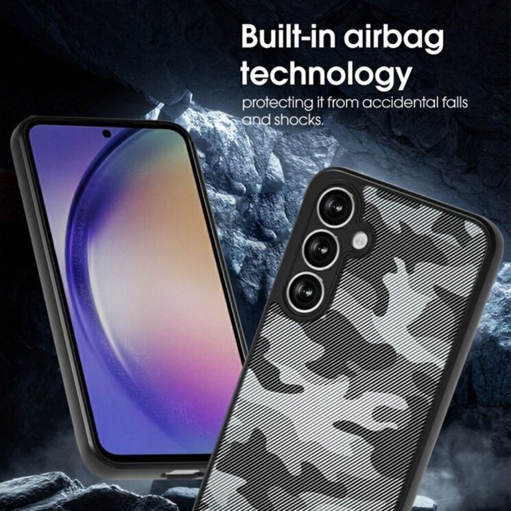 Защитный чехол IBMRS Military для Samsung Galaxy A36 (A366) - Artistic Camouflage: фото 4 из 8