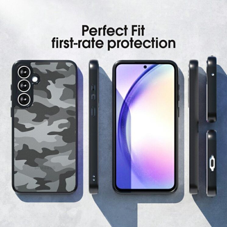 Защитный чехол IBMRS Military для Samsung Galaxy A36 (A366) - Artistic Camouflage: фото 8 из 8