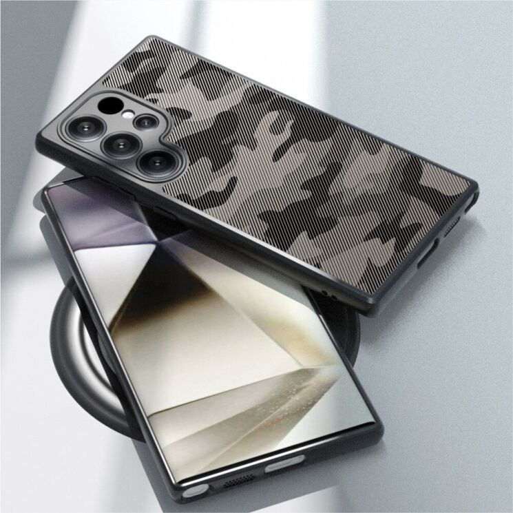 Захисний чохол IBMRS Military для Samsung Galaxy S25 Ultra (S938) - Artistic Camouflage: фото 6 з 7