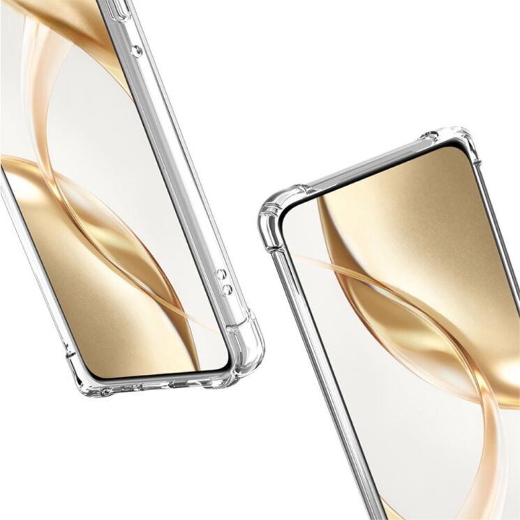 Защитный чехол IMAK Airbag MAX Case для Motorola Edge 50 Fusion - Transparent: фото 7 из 8