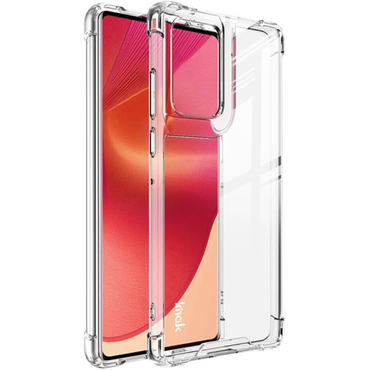 Защитный чехол IMAK Airbag MAX Case для Motorola Edge 50 Fusion - Transparent: фото 1 из 8