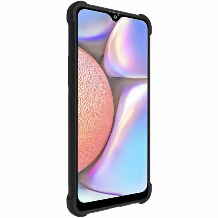 Захисний чохол IMAK Airbag MAX Case для Samsung Galaxy A20s (A207) - Metal Black: фото 3 з 9