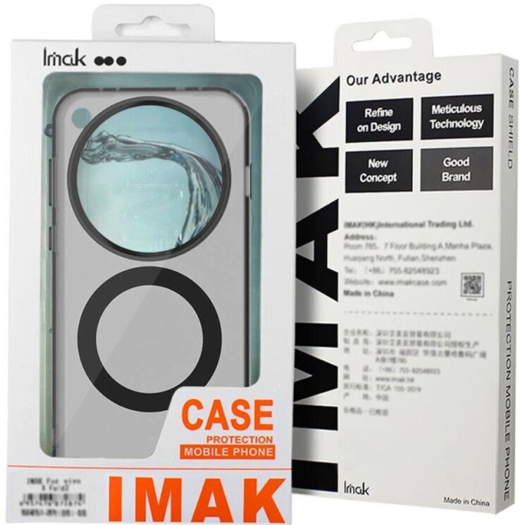 Защитный чехол IMAK Candy Series Magnetic для Realme 14 Pro Plus - Black: фото 3 из 9