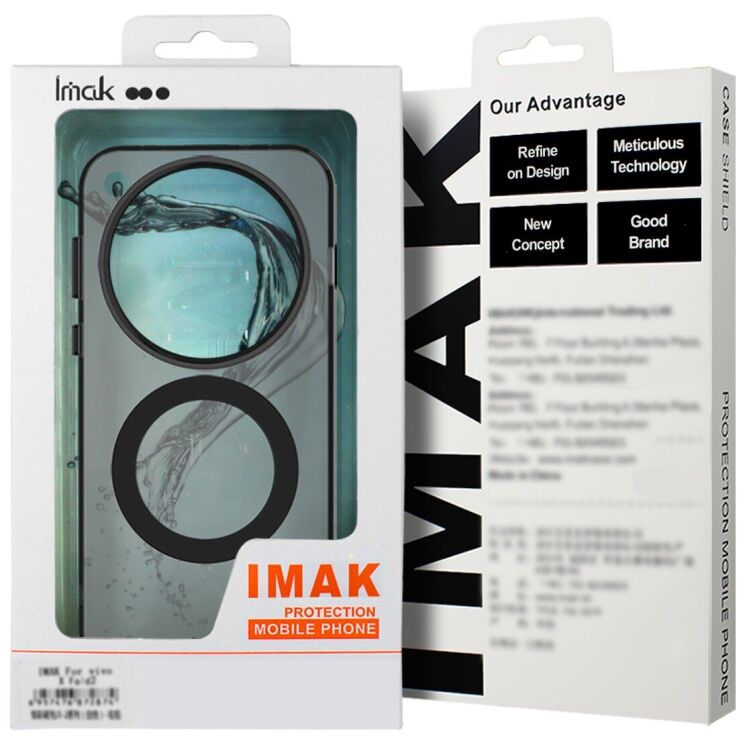 Защитный чехол IMAK Candy Series Magnetic для Samsung Galaxy A37 (A376) - Black: фото 9 из 9