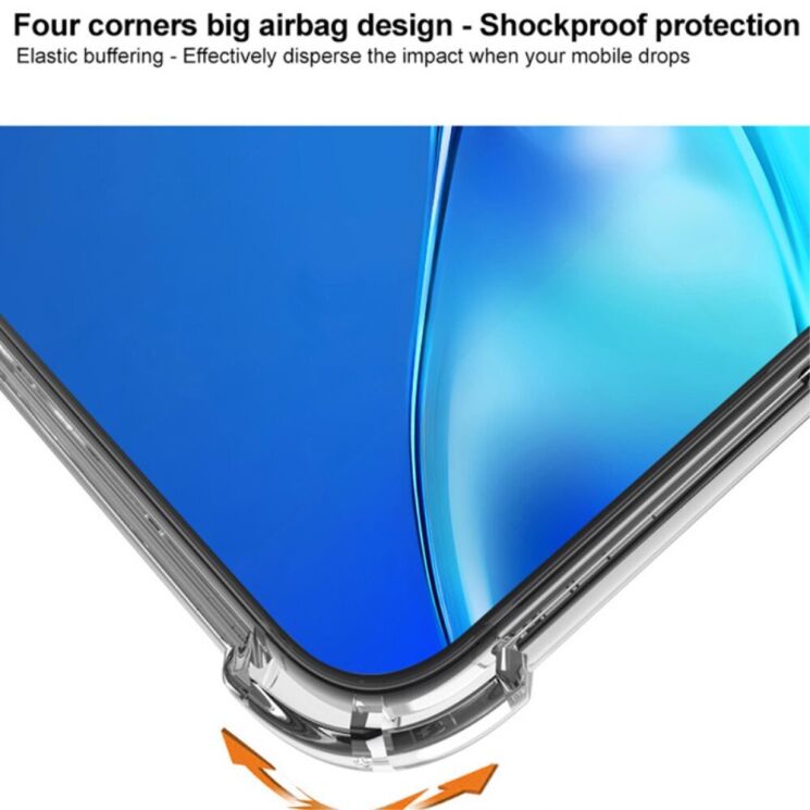 Защитный чехол IMAK Space Shield для Apple iPhone 16 Pro Max - Transparent: фото 6 из 7