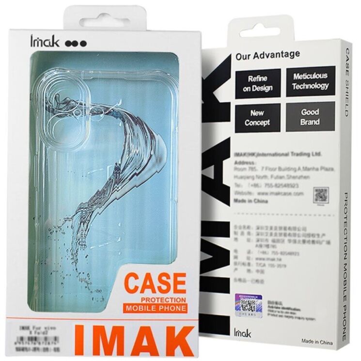 Защитный чехол IMAK Space Shield для Xiaomi 14T - Transparent: фото 3 из 6
