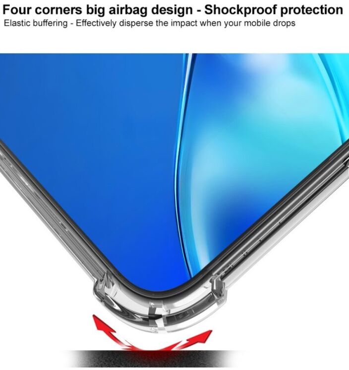 Защитный чехол IMAK Space Shield для Xiaomi 14T - Transparent: фото 6 из 6