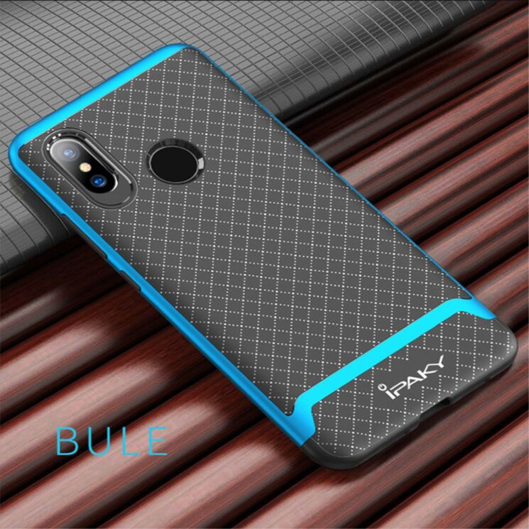 Защитный чехол IPAKY Hybrid Cover для Xiaomi Mi 8 - Blue: фото 1 из 9